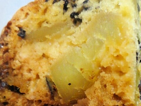 柚子の香り☆さつま芋と黒ごまのパウンドケーキ